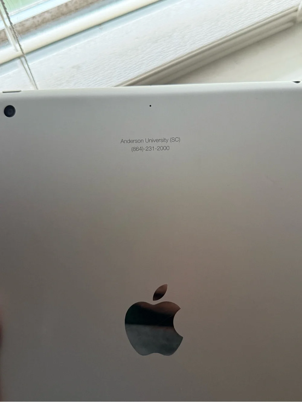 Apple iPad 6th Generation Tablet - 128GB - Black Front, Silver Back
